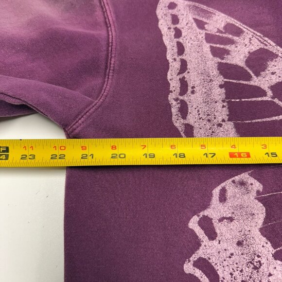 Project Social T Urban Outfitters Butterfly Hoodie Sweatshirt Womens One Size - Picture 13 of 14